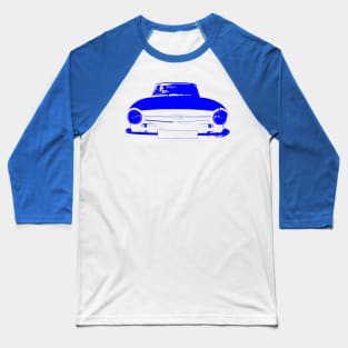 Triumph TR6 1970s classic British sports car monoblock blue Baseball T-Shirt